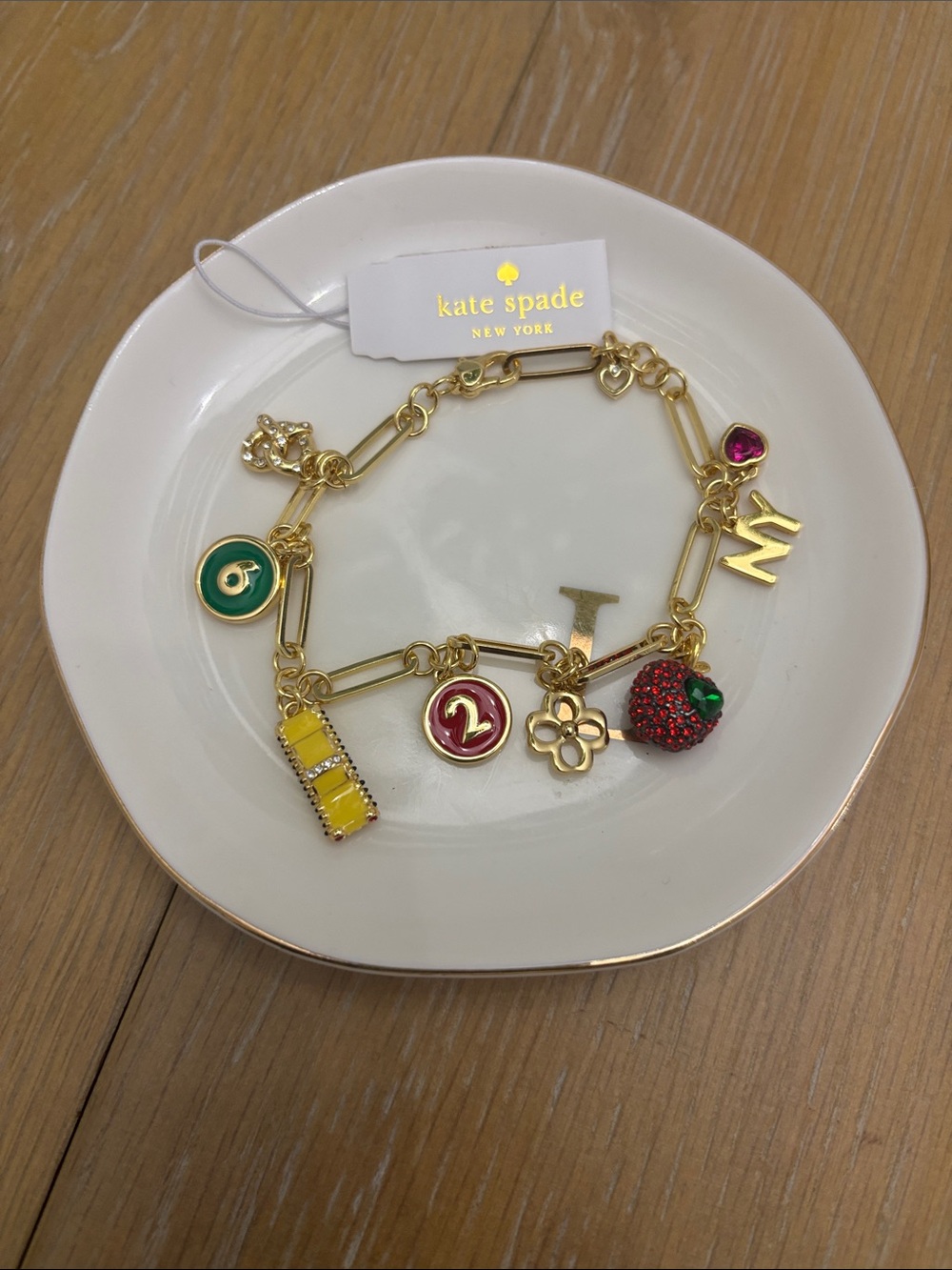 kate spade NY minute charm bracelet